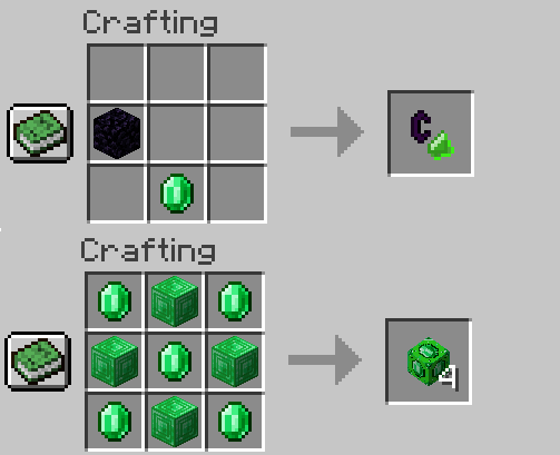 Emerald Armor&Tools and not... Mods Minecraft