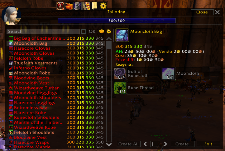 alaTradeSkill Addons World of Warcraft