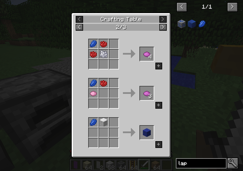 Just Enough Items (JEI) Screenshots Minecraft Mods