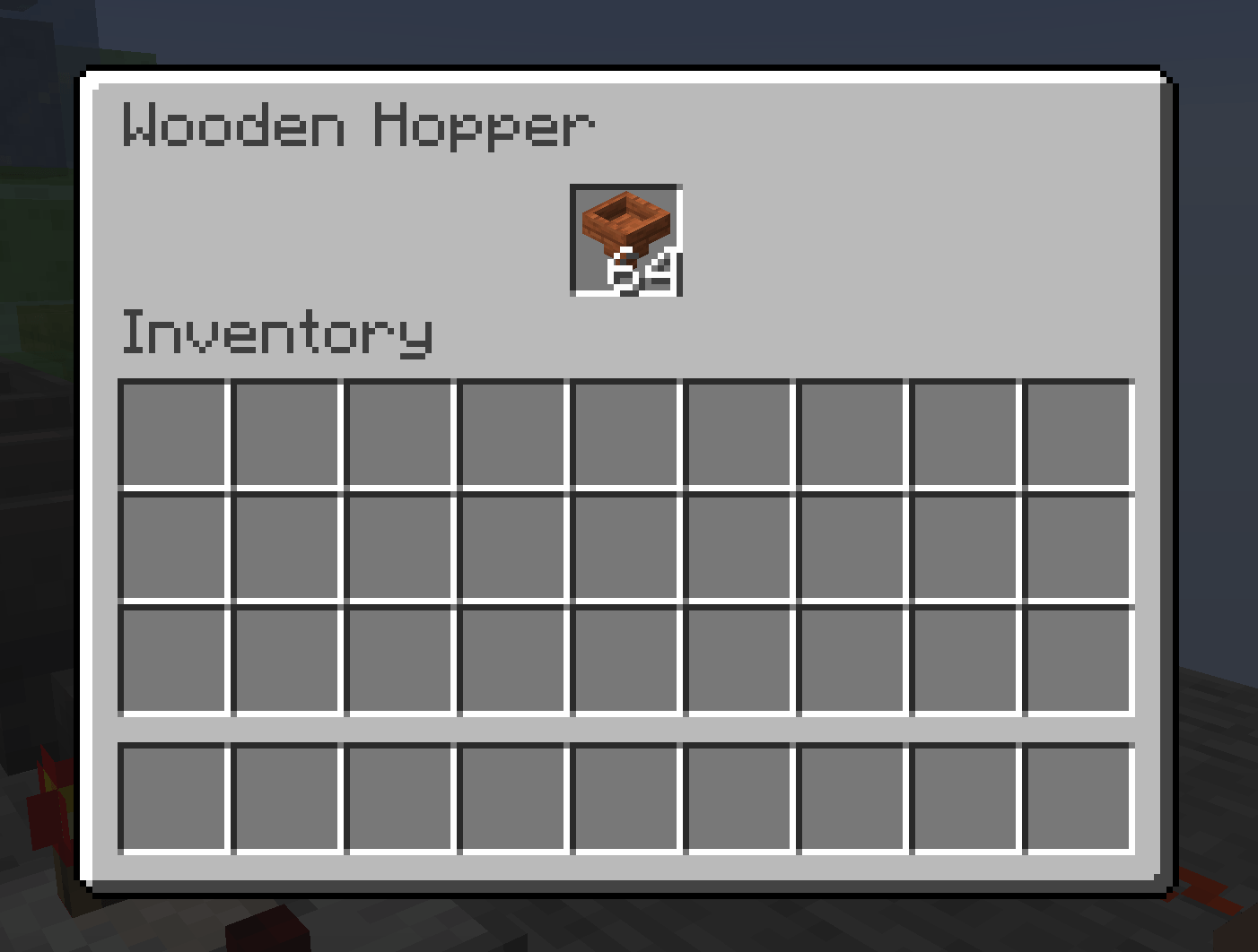 Wooden Hoppers Minecraft Mods