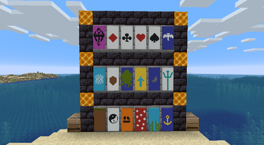 Minecraft Banner On Shield Not Working Best Banner Design 2018