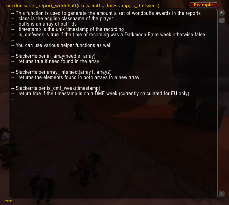 SlackerChecker World of Warcraft Addons