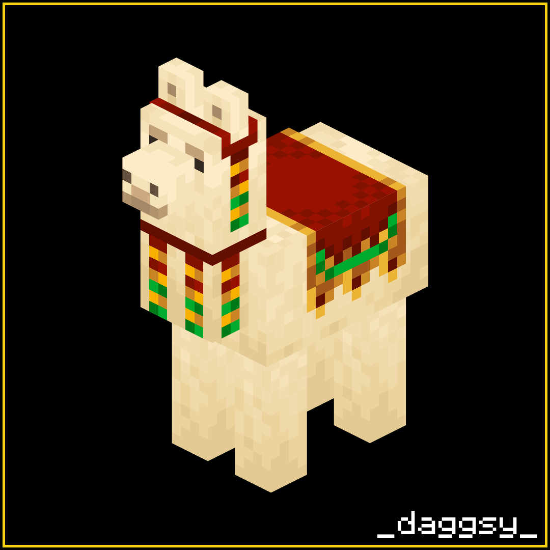 Fancy Llama Decor Bedrock Minecraft Bedrock Addons
