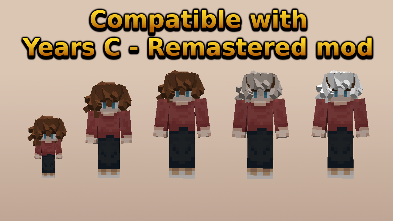 JinGames Hair C Screenshots Minecraft Mods