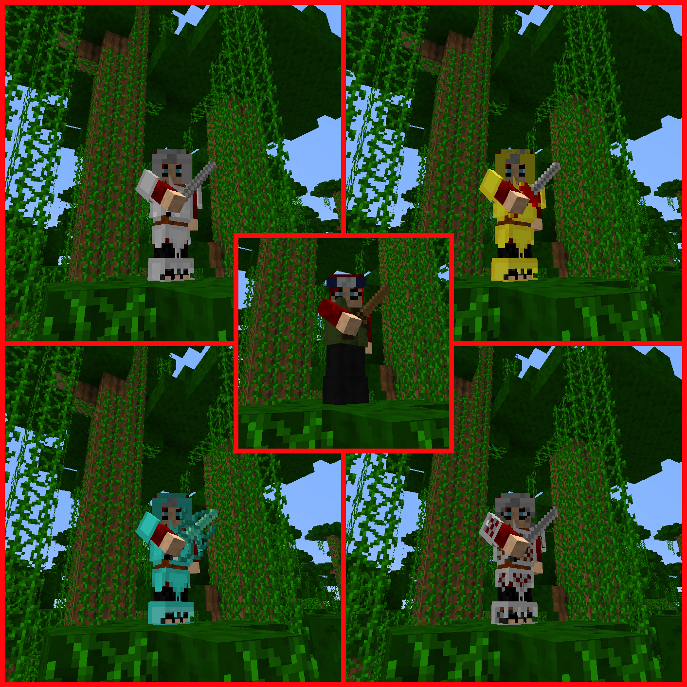 Images Konohacraft 2.0 Naruto Resource pack (1.6.2) [16x] Texture