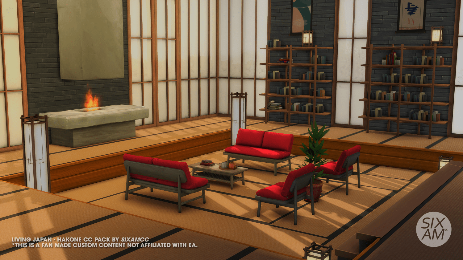 Living Japan Hakone CC Pack Screenshots The Sims 4 Build / Buy