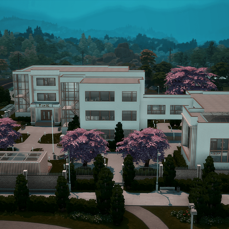 Komorebi High School The Sims 4 Rooms / Lots