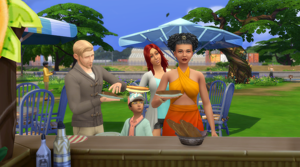 Deep Fryer and Family Diner/电炸锅与家庭餐厅 The Sims 4 Mods