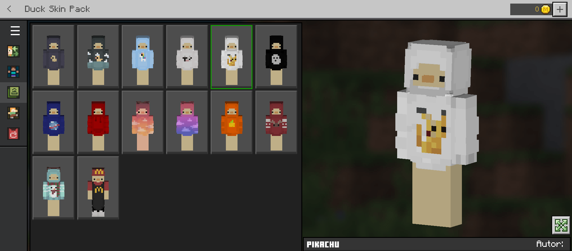 Duck Skin Pack Screenshots Minecraft Bedrock Addons