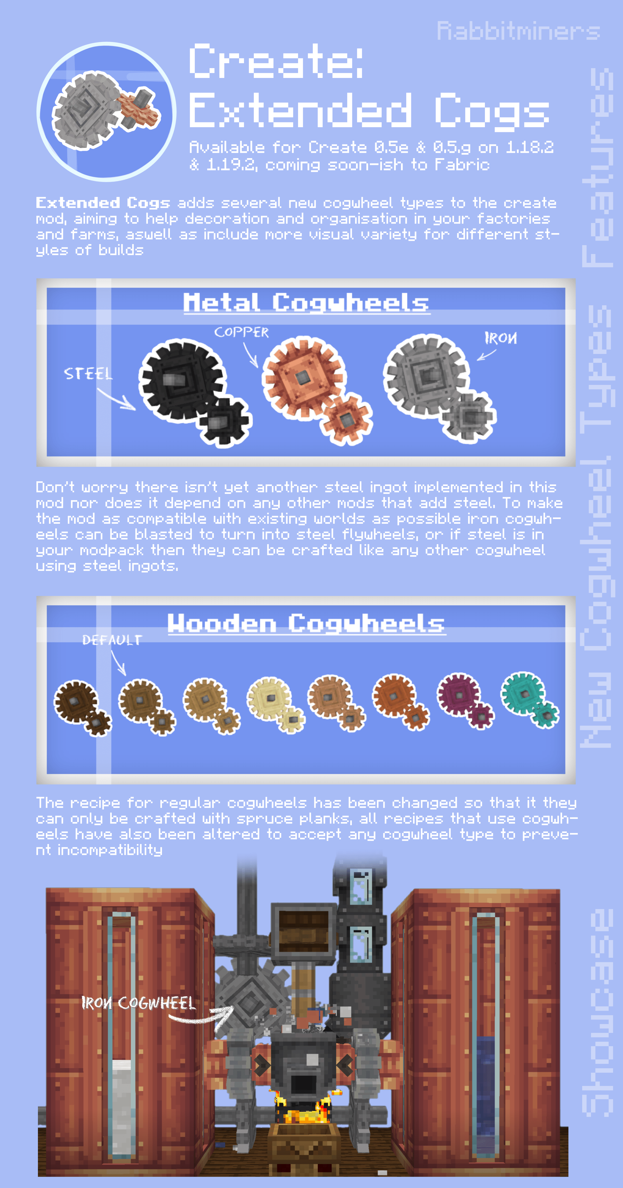 Create Extended Cogwheels Screenshots Mods Minecraft