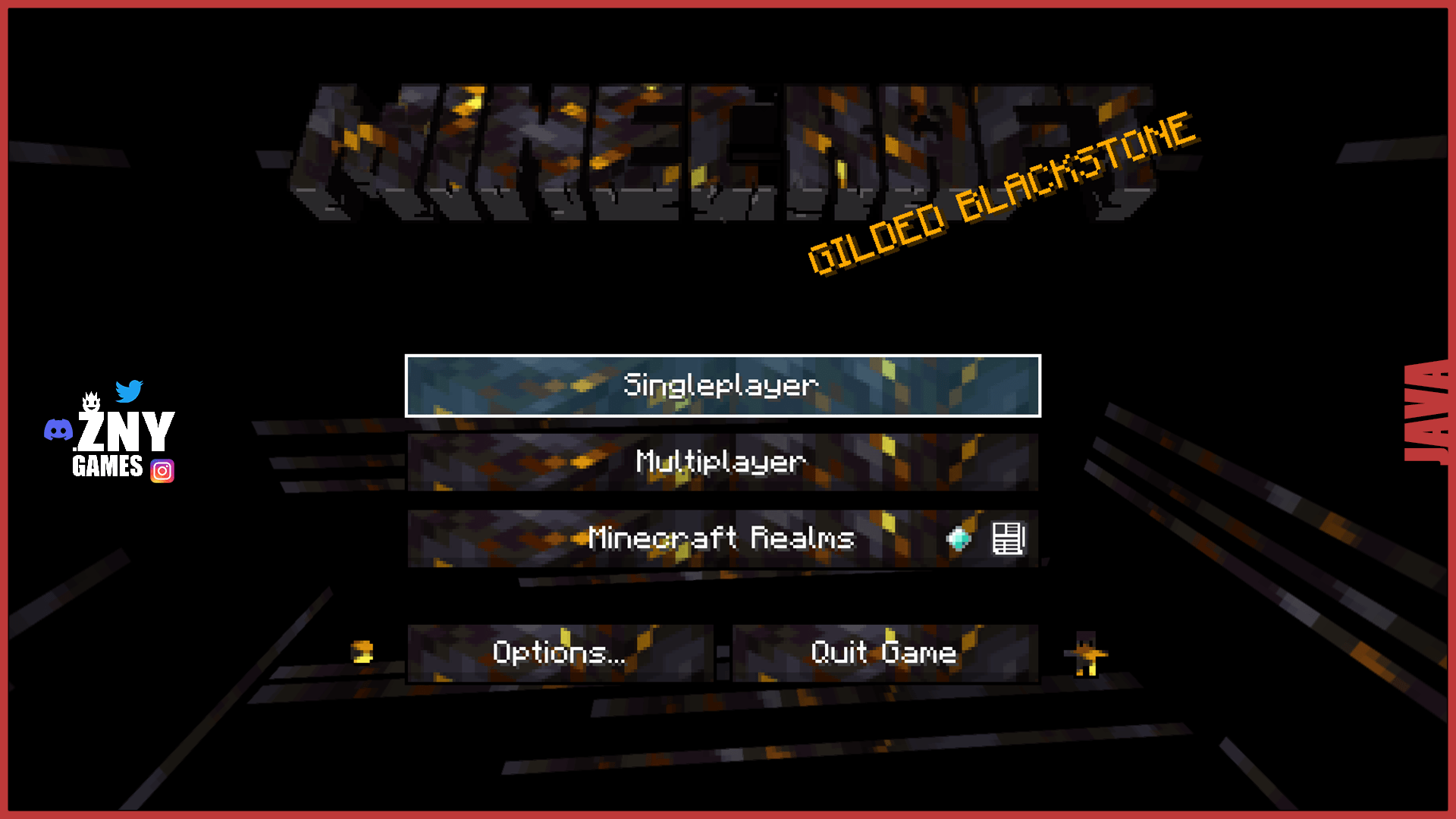[GUI TEXTUREPACK]GILDED BLACKSTONE 🗿 ZNYGAMES Resource Packs