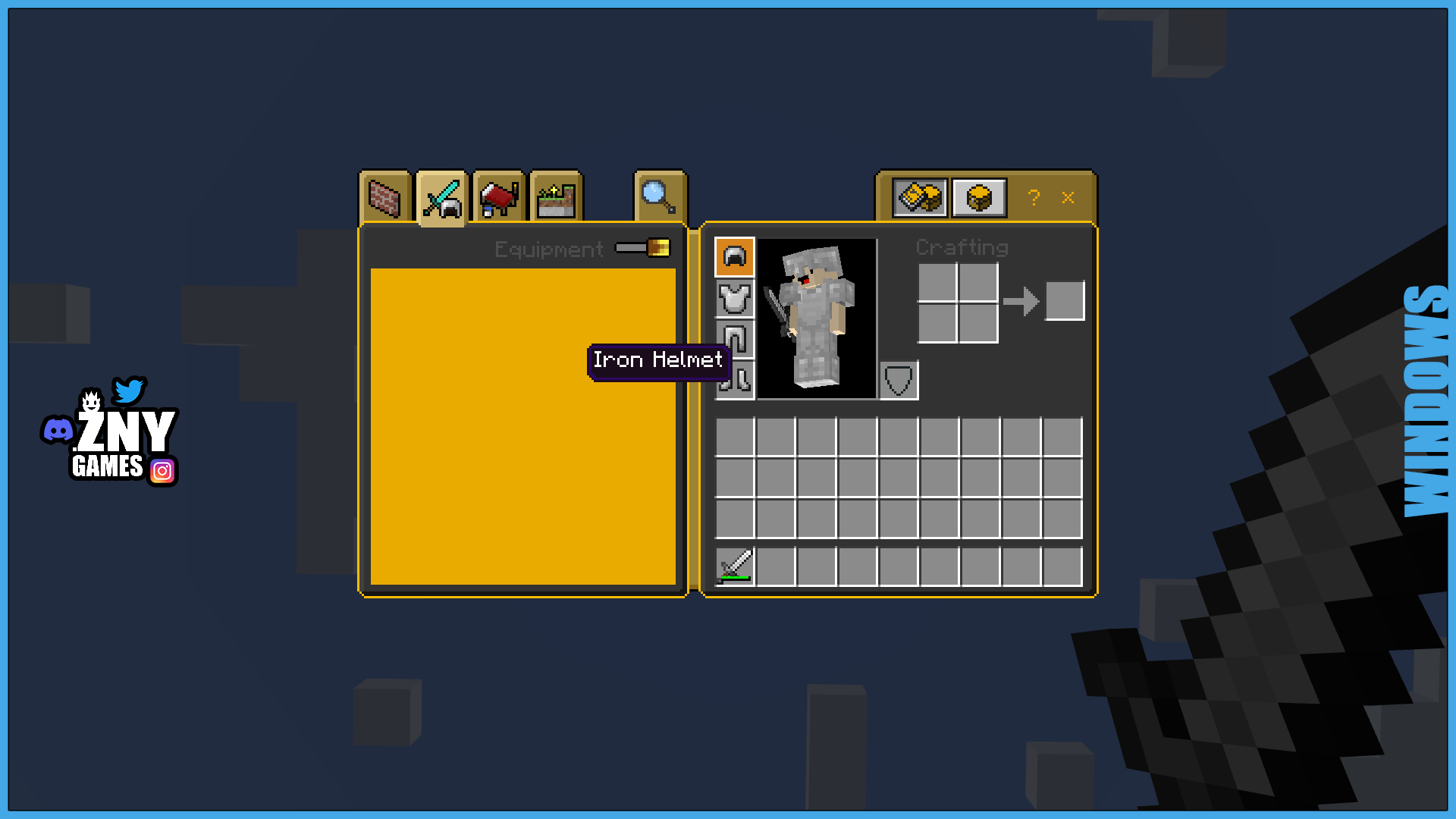 GILDED BLACKSTONE [GUI Pack] Minecraft Bedrock Addons