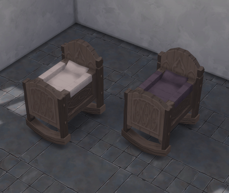 New Cradles Set The Sims 4 Mods