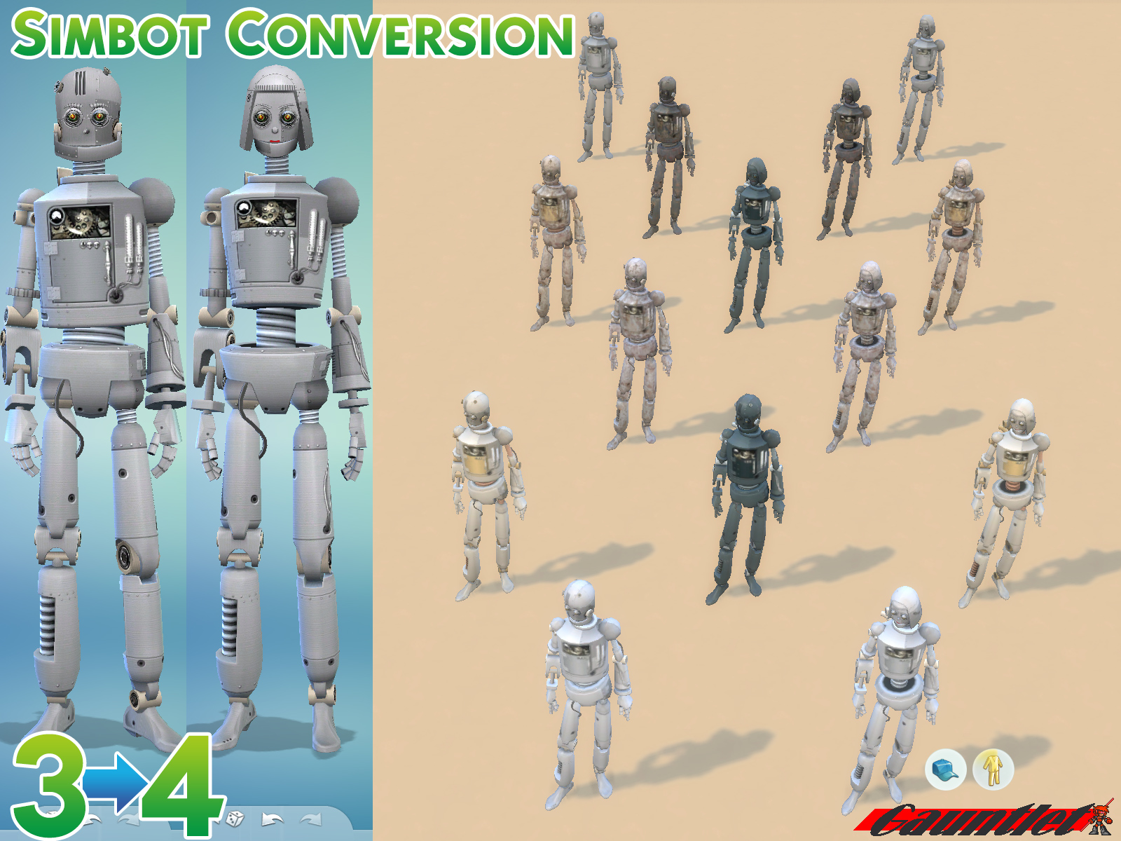 Simbot ts3 Conversion The Sims 4 Create a Sim