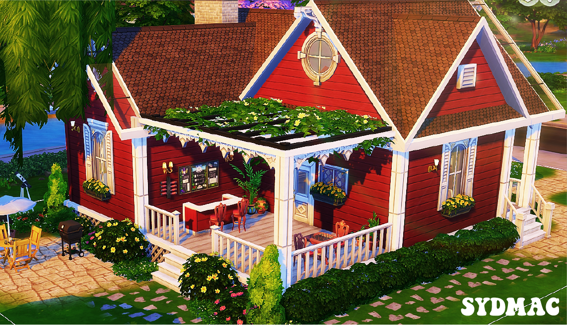 Cute Base Game The Sims 4 Rooms / Lots