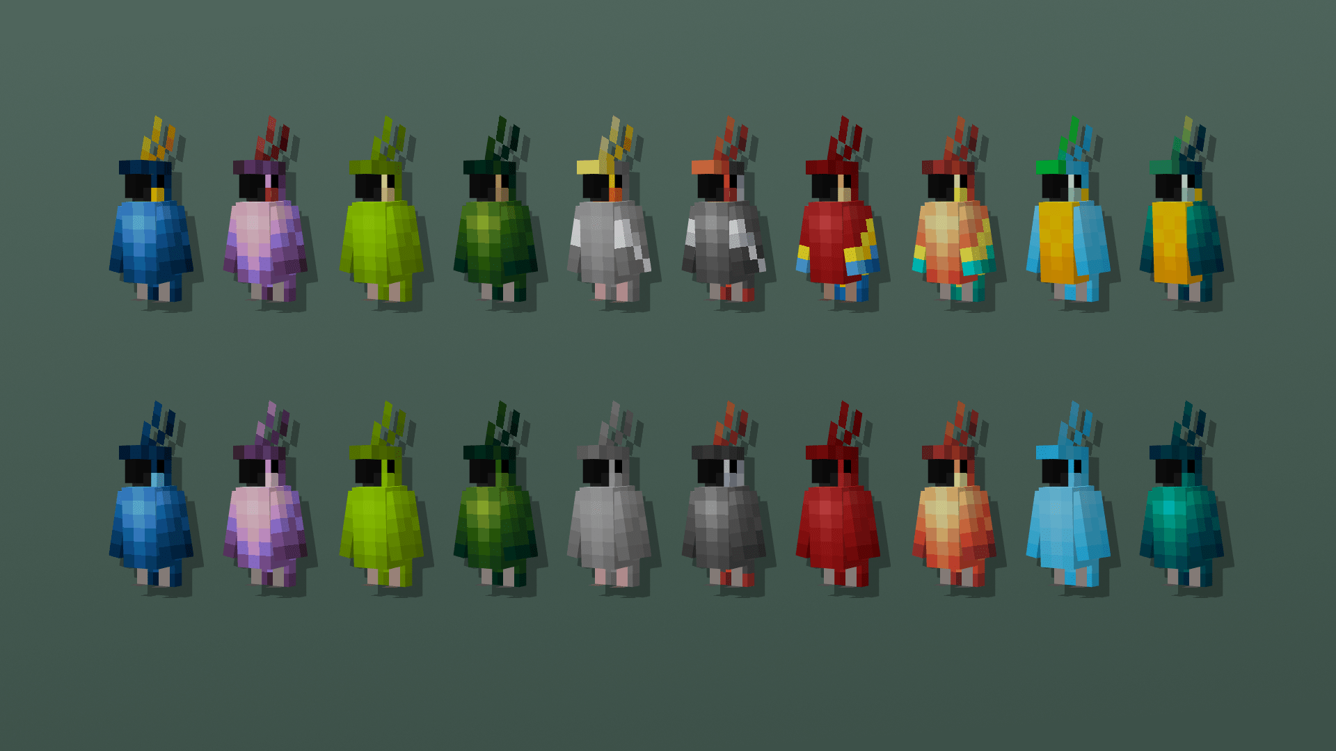 Pesky Parrots Minecraft Resource Packs