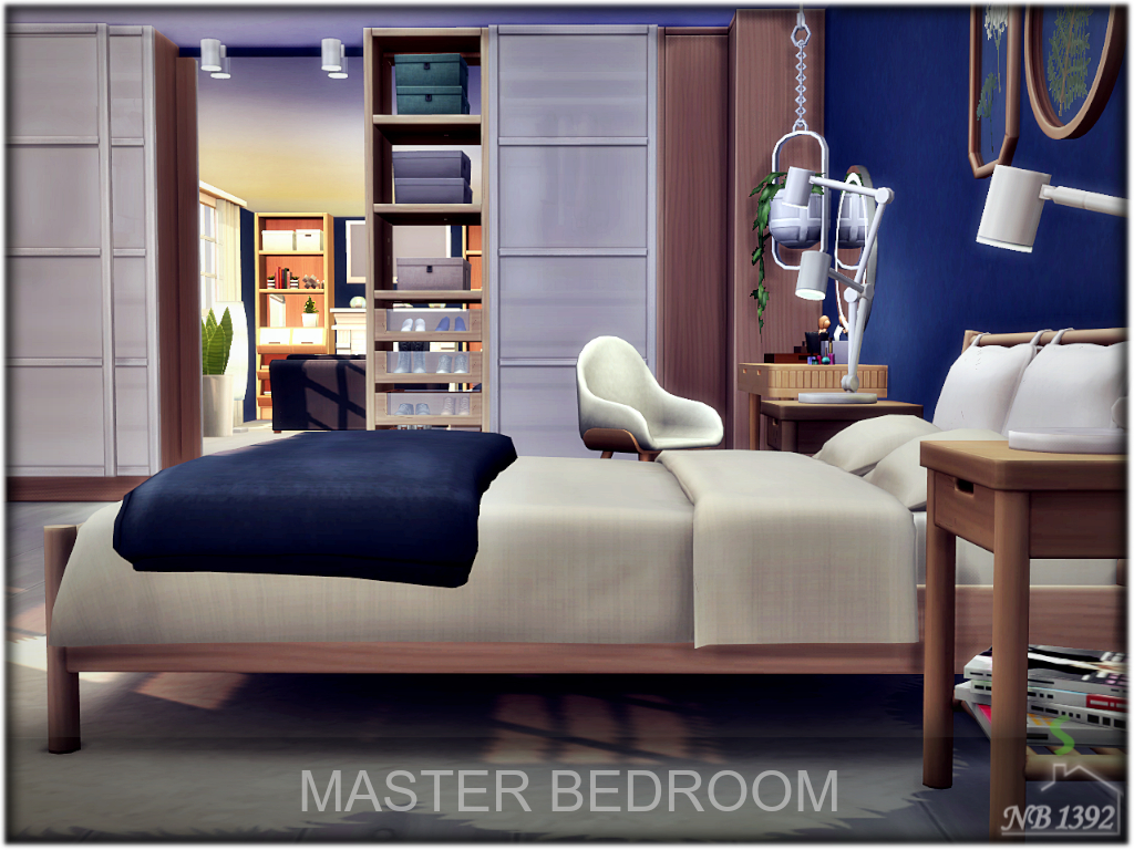 Master Bedroom (CC!) The Sims 4 Rooms / Lots
