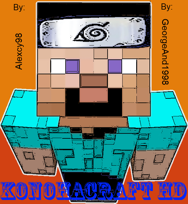 Images KonohacraftHD Naruto texture pack [32x