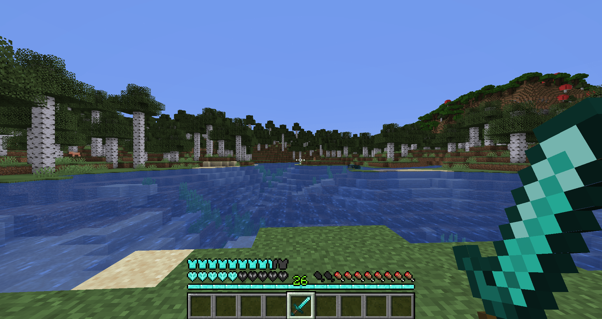 WASH3D's Diamond XP Bar Minecraft Resource Packs