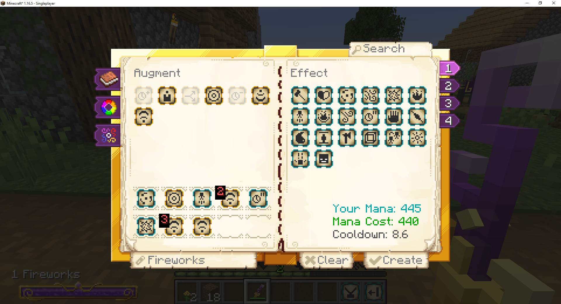 Ars Nouveau G.E.A.Rs Mods Minecraft