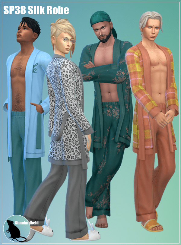 SP38 Silk Robe The Sims 4 Create a Sim