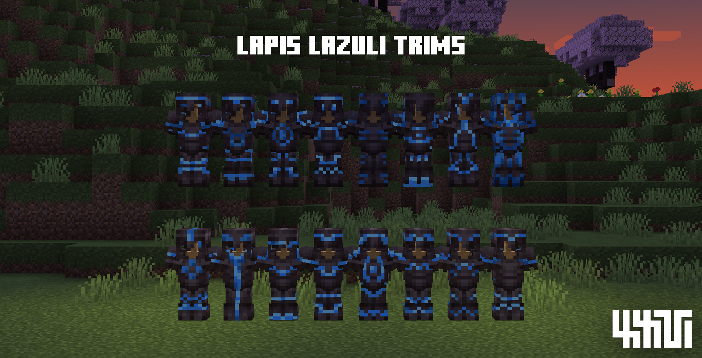 XXVI's Shiny Armor Trims Screenshots Minecraft Resource Packs