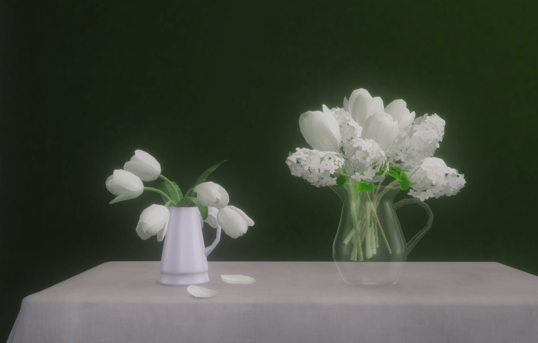 Tulip set by pocci The Sims 4 Build / Buy