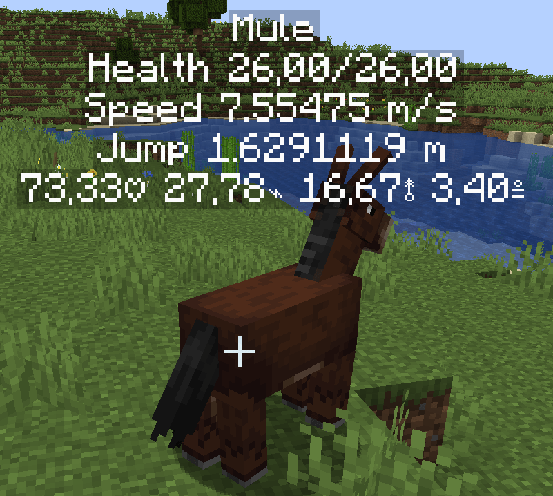 Horse stats and more Minecraft Mods