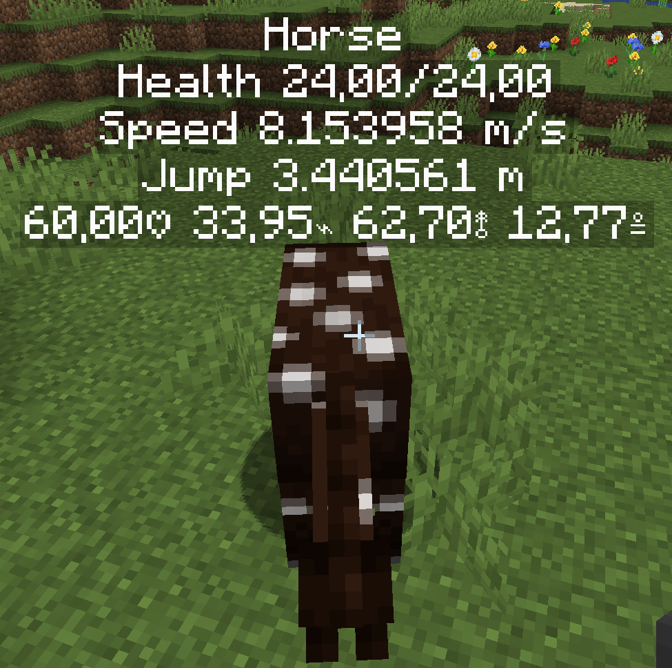 Horse stats and more Minecraft Mods