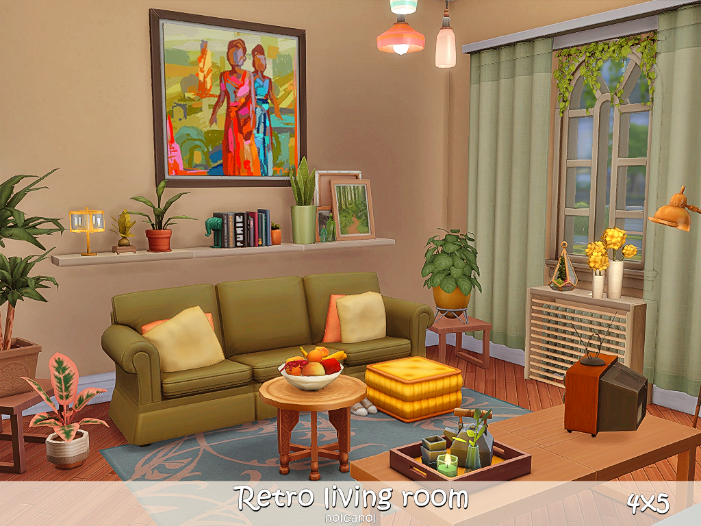 Sims 4 Living Room Ideas No Cc Baci Living Room