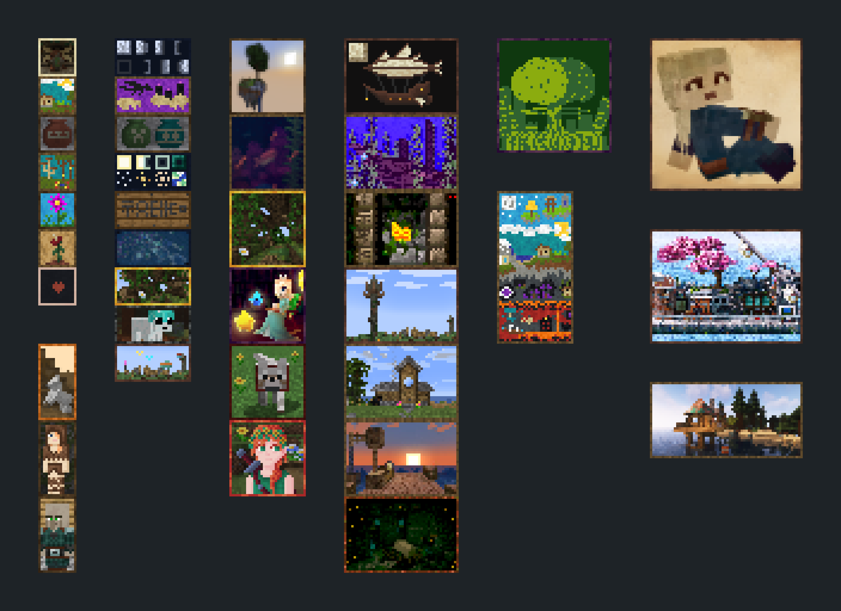 Wilder Horizons Plentiful Paintings (MDLC) Screenshots Minecraft