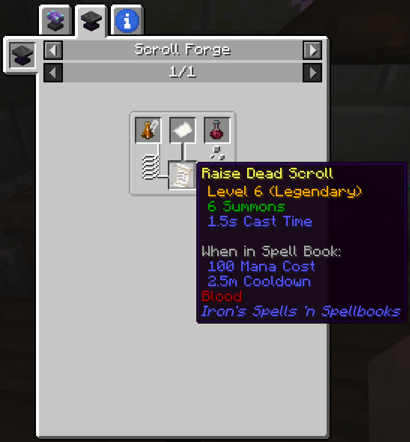 Iron's Spells 'n Spellbooks Screenshots Minecraft Mods