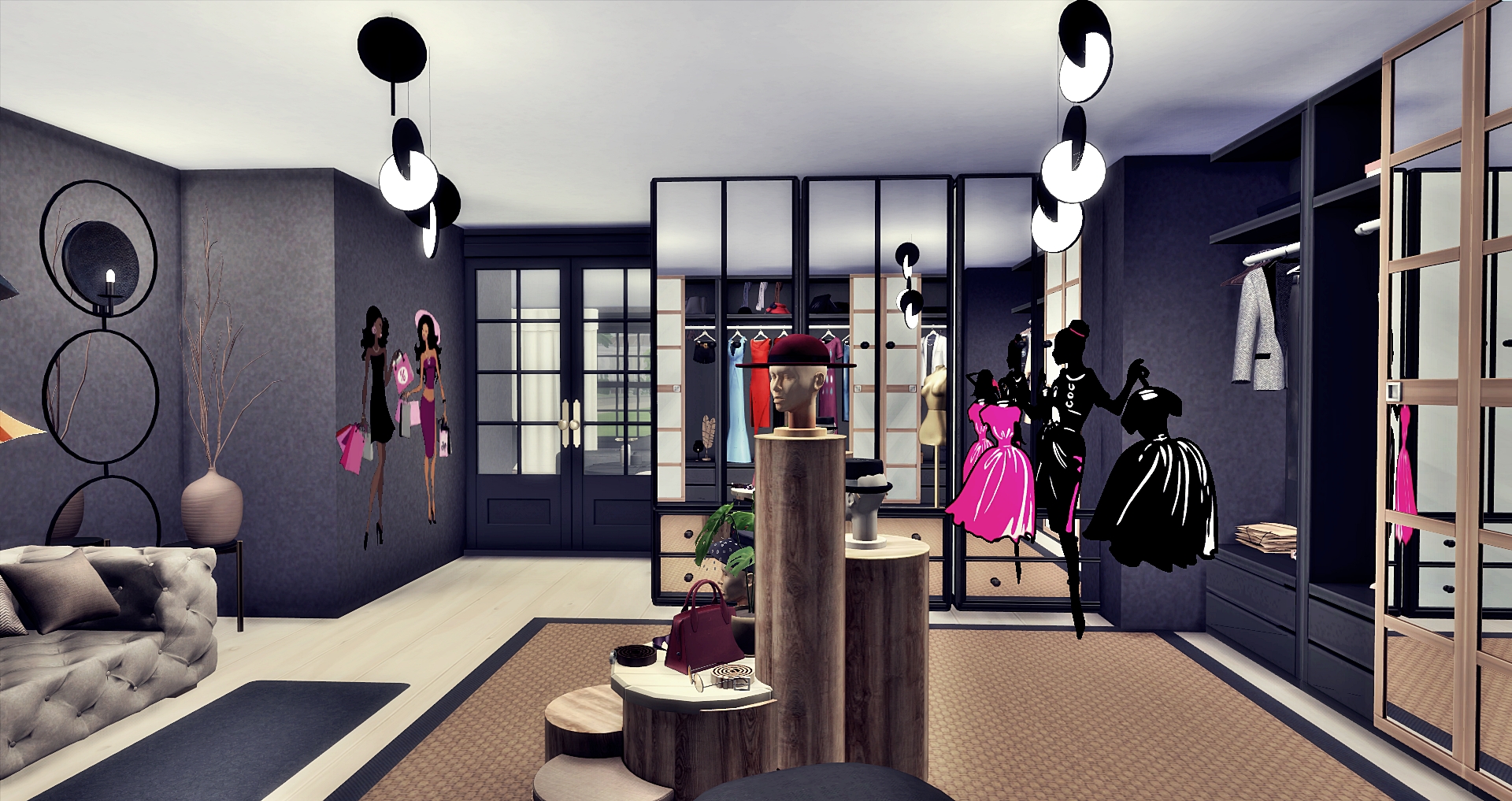 Julia's dressing room Screenshots The Sims 4 Rooms / Lots