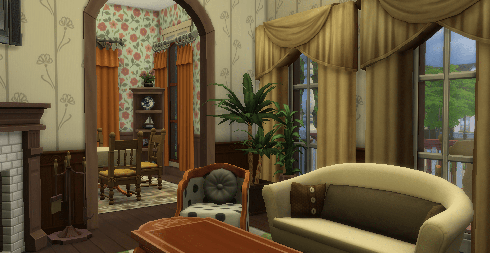 Oak Alcove Screenshots The Sims 4 Rooms / Lots