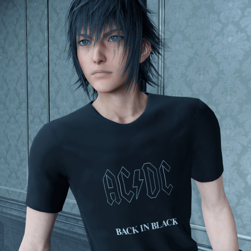 Noctis Rock Band Tshirts Final Fantasy XV Mods