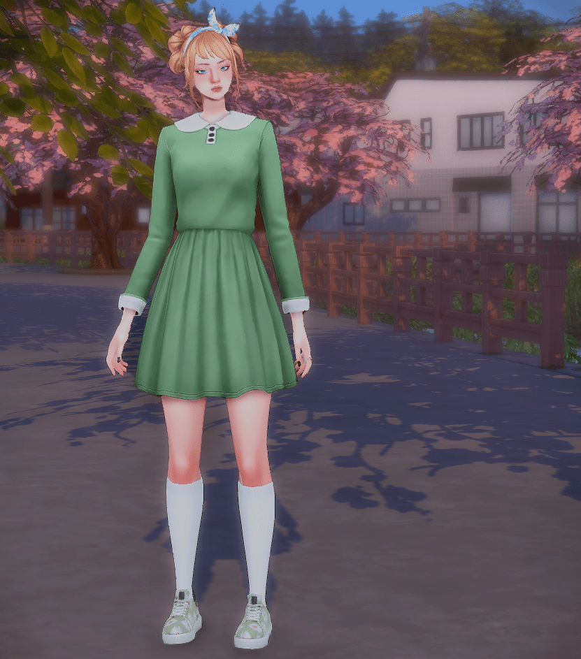 Tulip Dress 🌷 Screenshots The Sims 4 Create a Sim