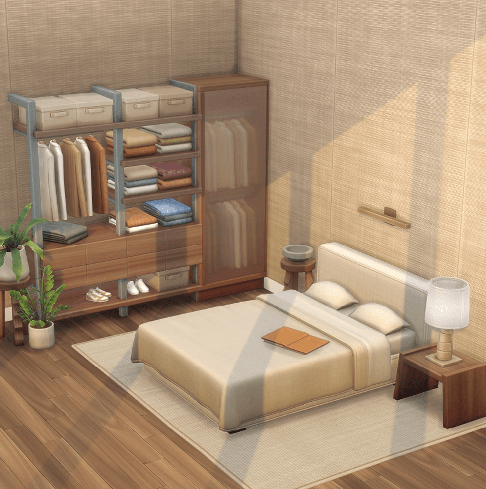 Pierisim DAVID's APARTMENT The Bedroom Screenshots The Sims 4