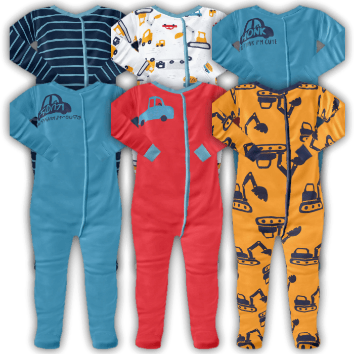 Infant Construction Zone Footie Pajamas The Sims 4 Create a Sim