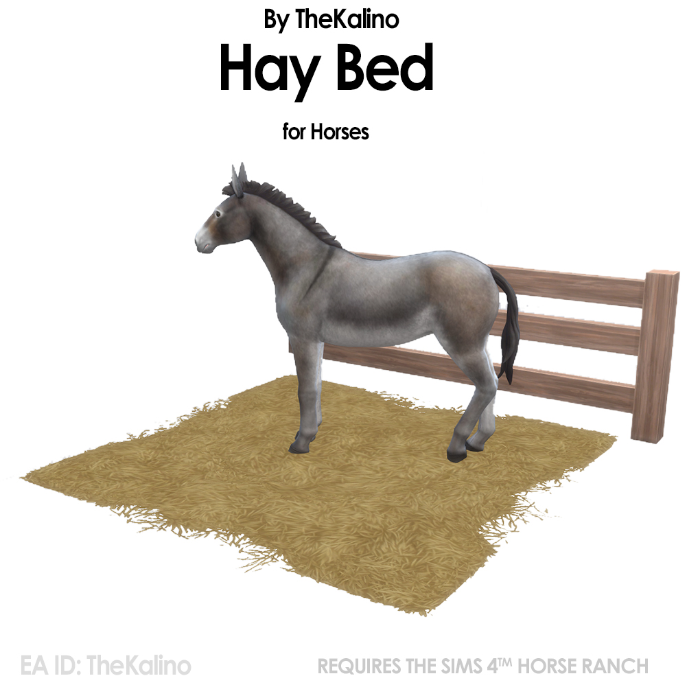 Hay Bed The Sims 4 Build / Buy