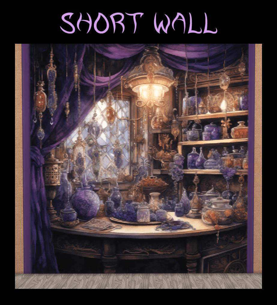 Magic Corner Wall Murals Wallpaper Screenshots The Sims 4 Build
