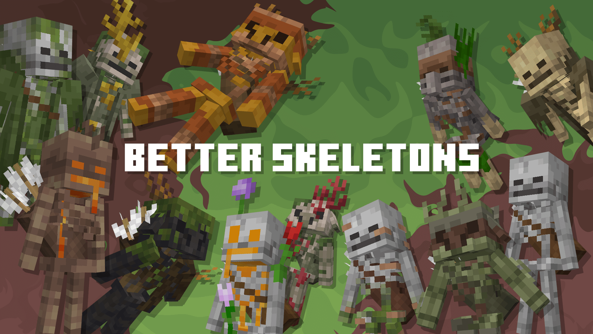 Better Skeletons Minecraft Resource Packs