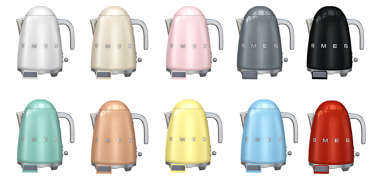 Functional Electric Kettle Smeg Mods The Sims 4