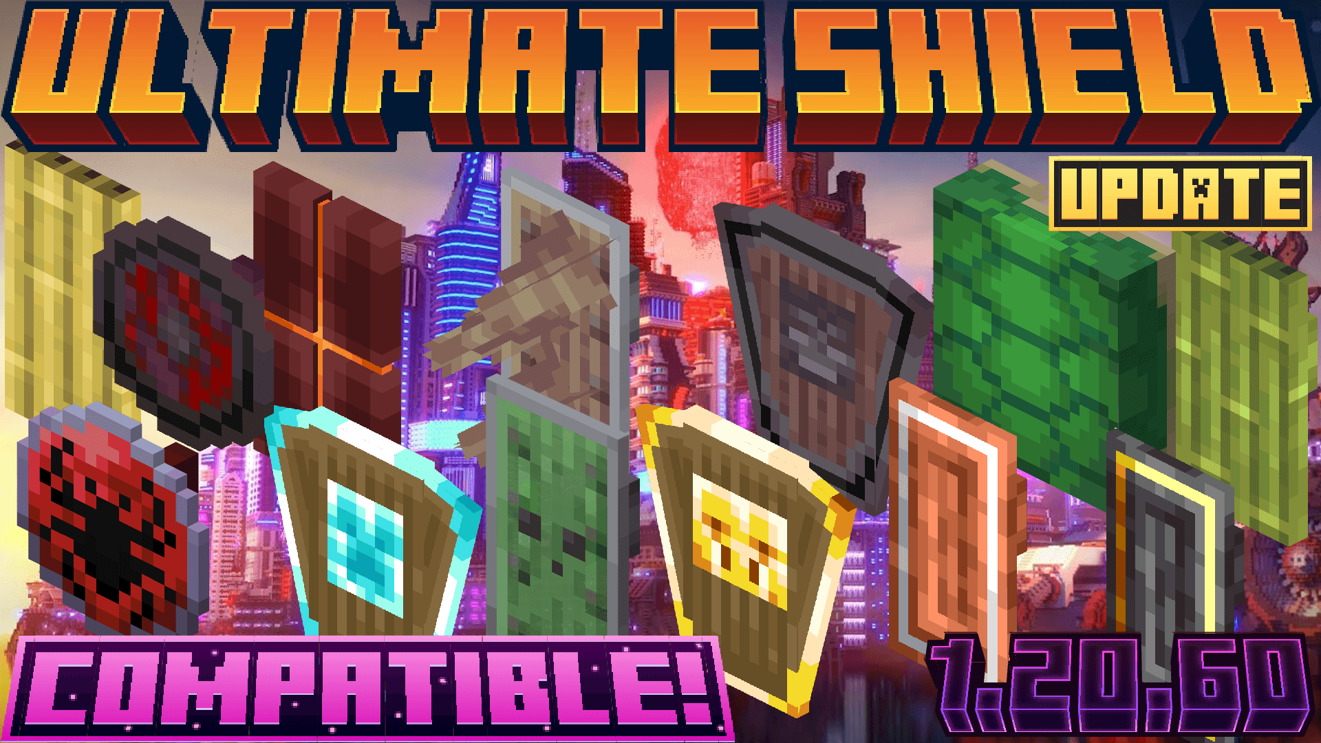 Ultimate Shields Screenshots Minecraft Bedrock Addons