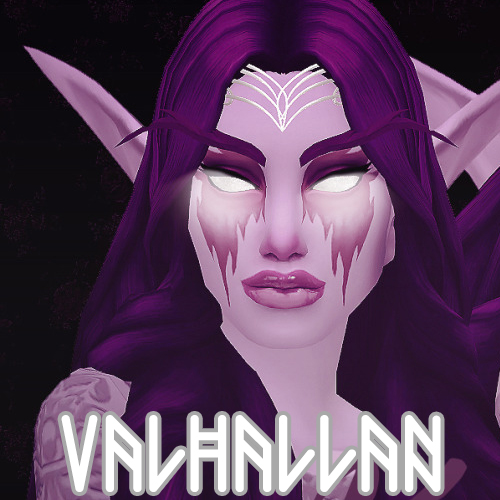 Download KALDOREI Night Elf inspired face paint by Valhallan The