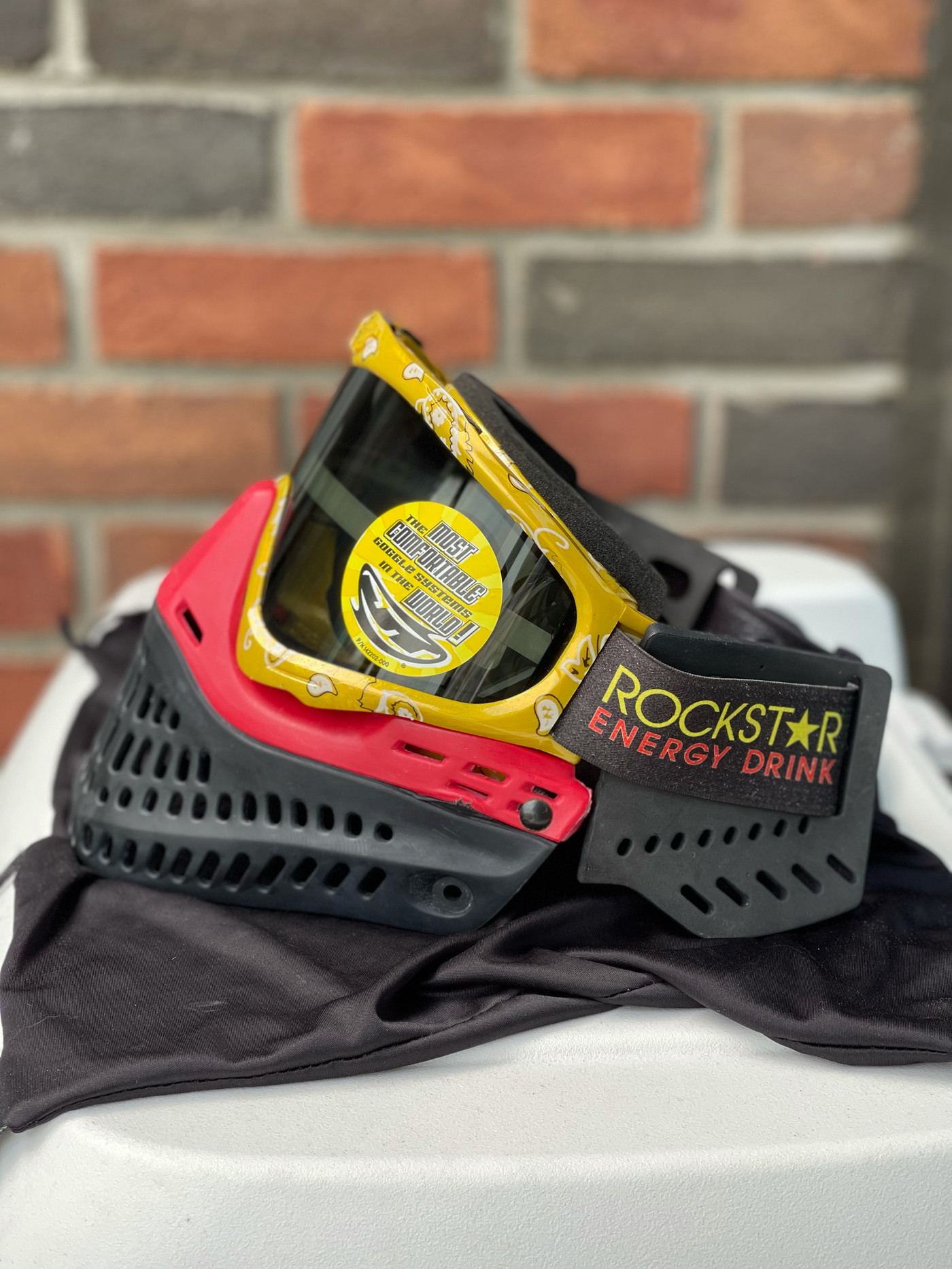 JT Proflex yellow and red Rockstar strap and JT red and teal Germany strap