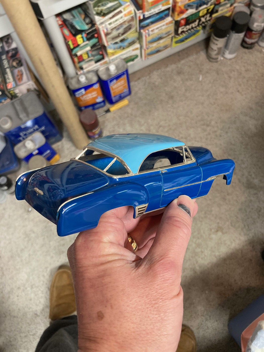 Compatible paints, primers, and clear coat Model Building Questions