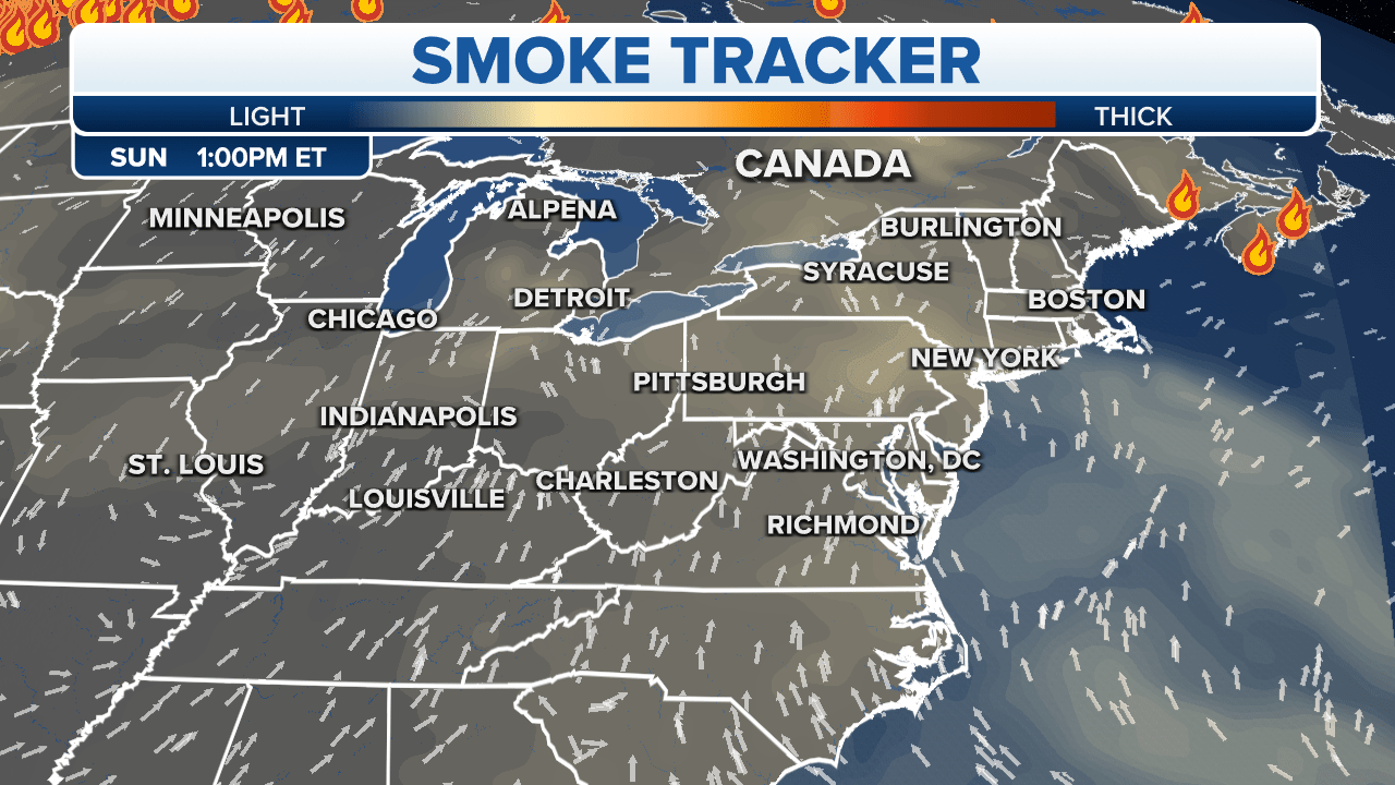 Kelley Shelton Headline Canada Wildfires Smoke Map Today
