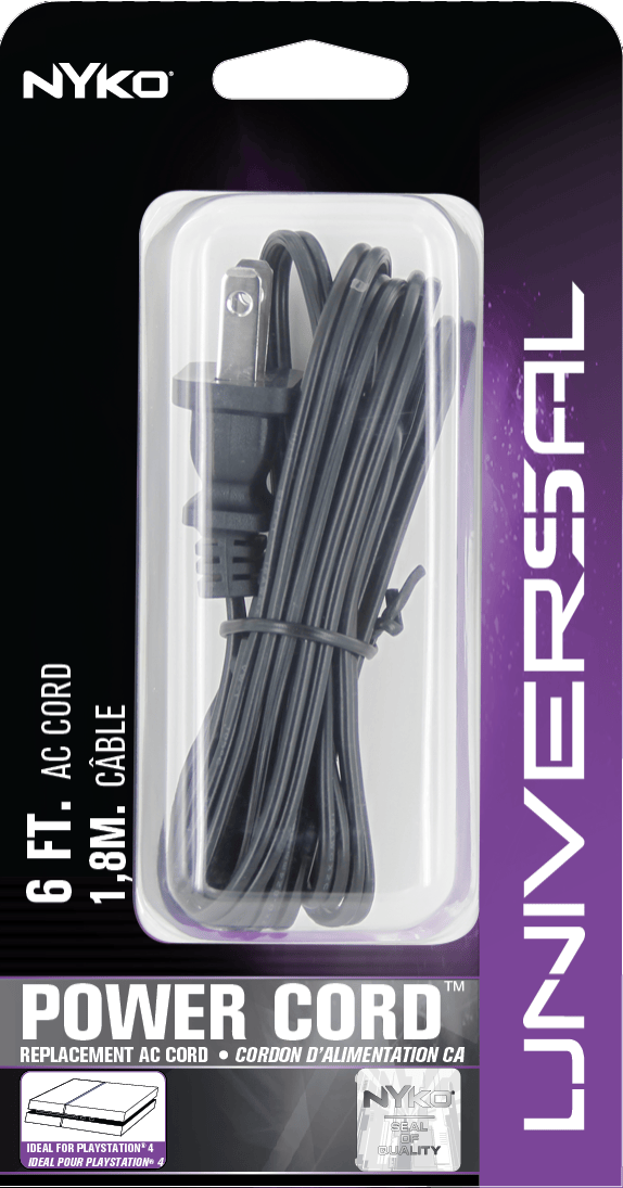 AC Power Cord 6 ft Universal GameStop
