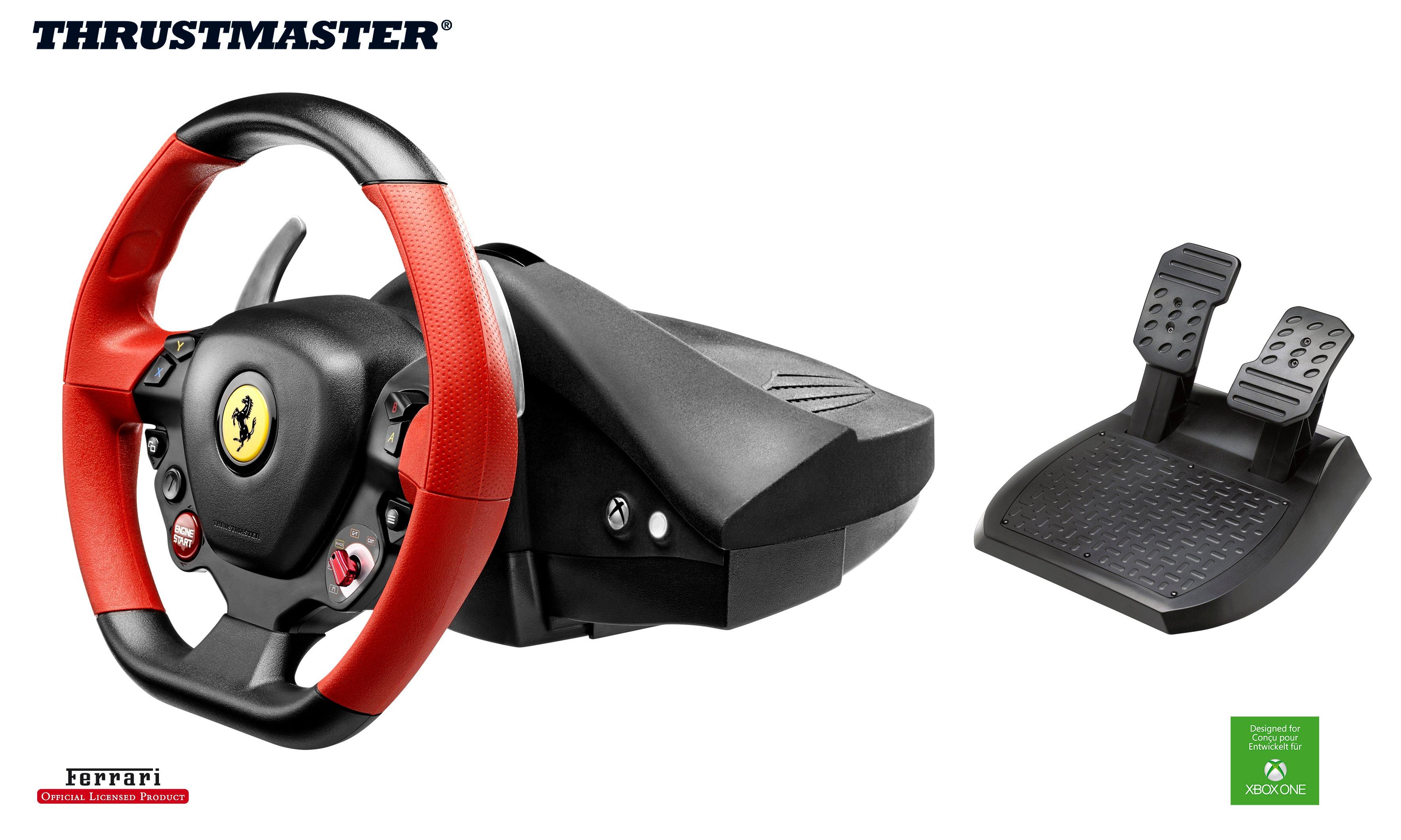 Super Car Thrustmaster Ferrari 458 Spider Racing Wheel With Shifter