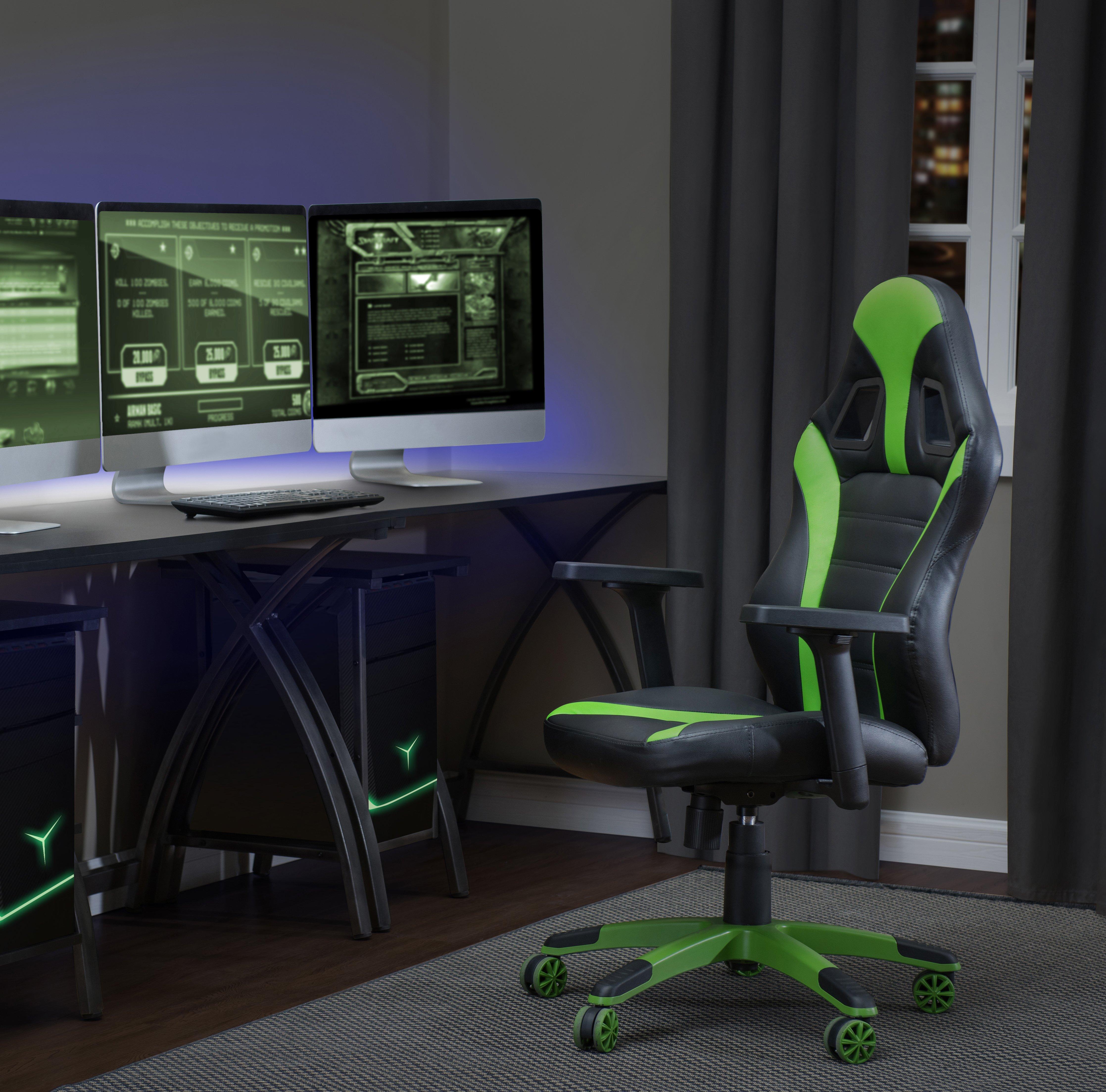 XQualifier Racer Style Gaming Chair GameStop